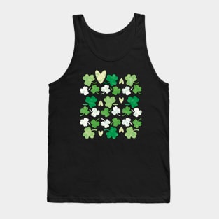 Shamrocks & Love - Saint Patrick’s Day Pattern Tank Top